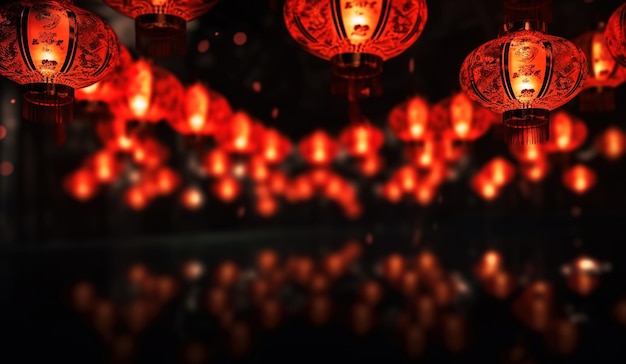Chinese lanterns Chinese New Year