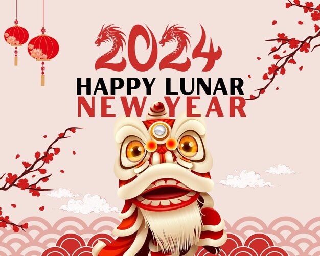 Photo chinese lunar new year 2024