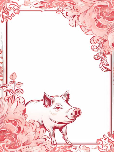 Photo chinese lunar new year of the pig