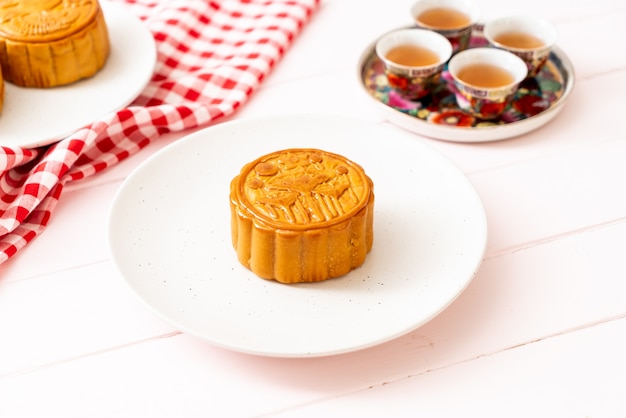 Chinese maancake voor Chinees mid-autumn festival