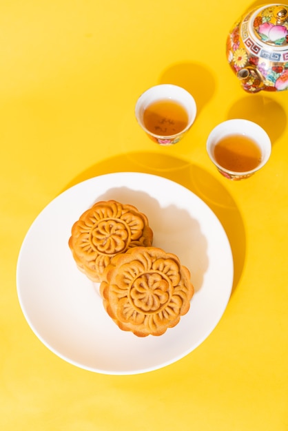 Chinese maancake voor Mid-Autumn Festival