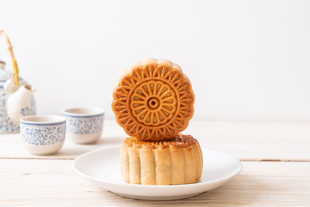 Chinese maancake voor mid-autumn festival