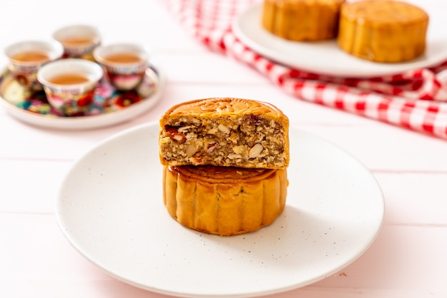 Chinese moon cake for Chinese mid-autumn festival