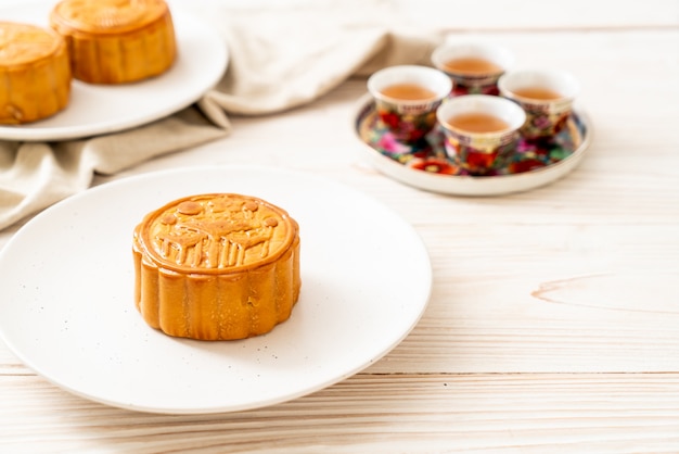 Chinese moon cake for Chinese mid-autumn festival