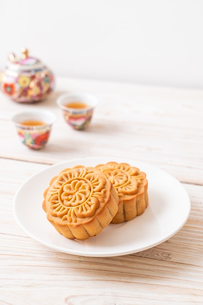 Chinese moon cake for Mid-Autumn Festival