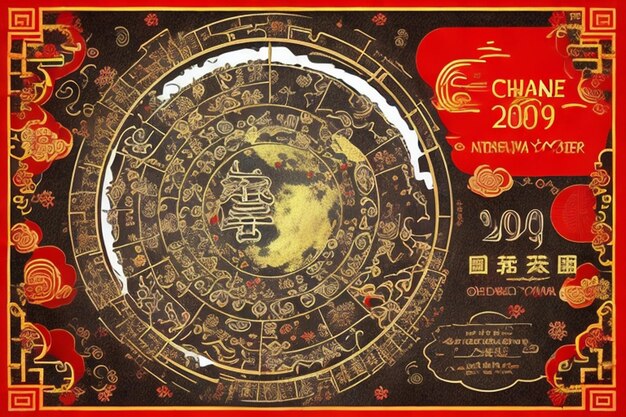 Photo chinese new year and the ancient lunar cycle