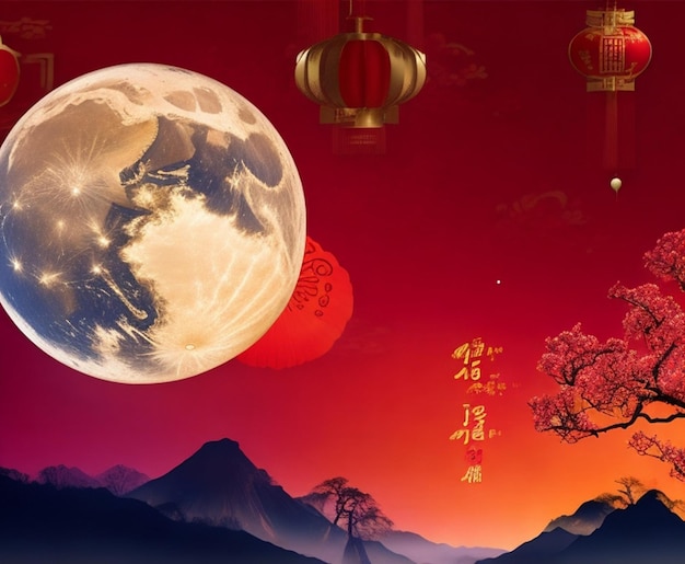 Photo chinese new year and the ancient lunar cycle