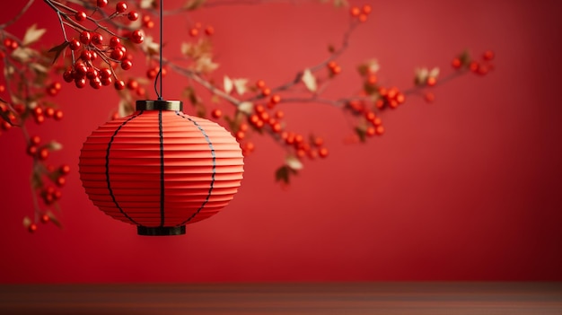 chinese new year background Generated in ai