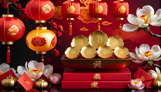 Chinese new year background Happy chinese new year Chinese new year rabbit