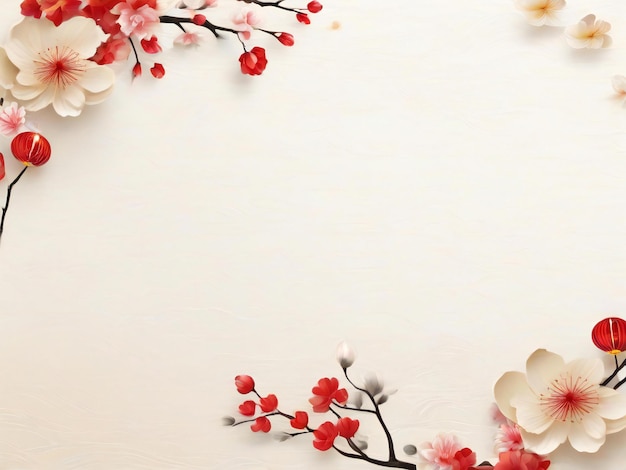 Chinese new year background traditional spring festival best quality hyper realistic wallpaper