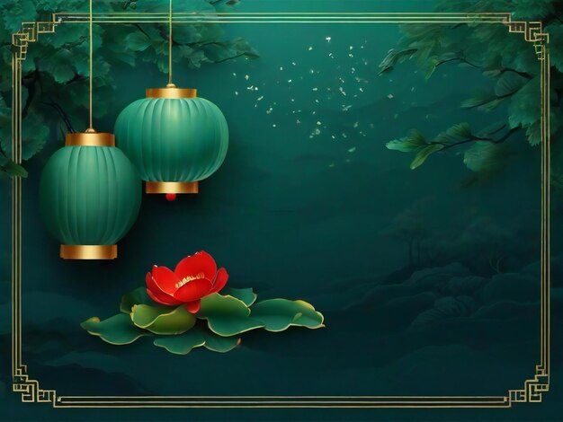 Photo chinese new year background traditional spring festival best quality hyper realistic wallpaper