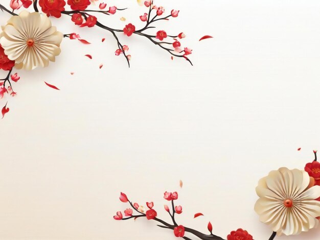 chinese new year background traditional spring festival best quality hyper realistic wallpaper