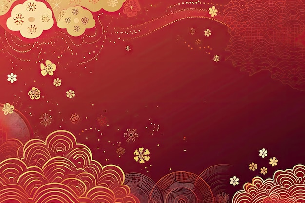 Chinese new year background wallpaper poster