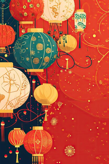 Chinese new year background wallpaper