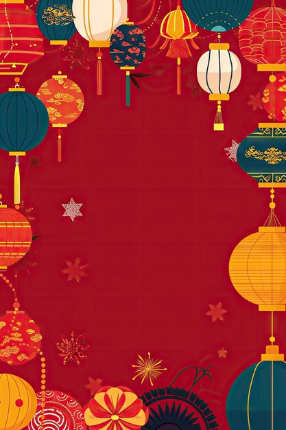 Chinese new year background wallpaper