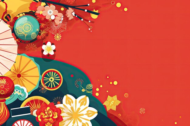 Chinese New Year background wallpaper