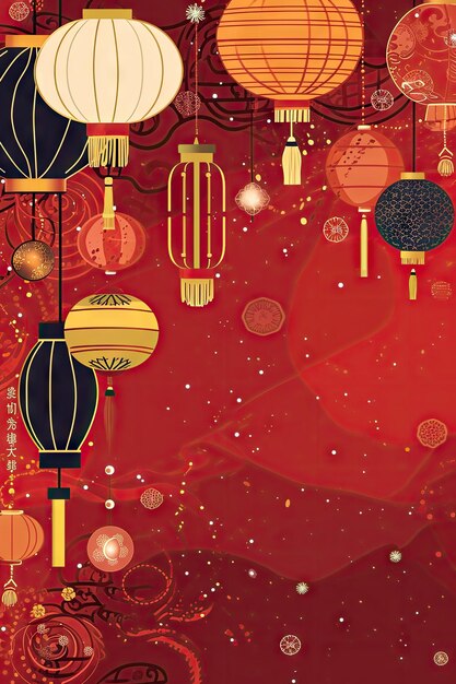 Chinese new year background wallpaper