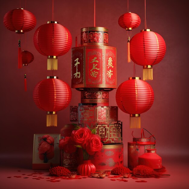 Chinese new year background