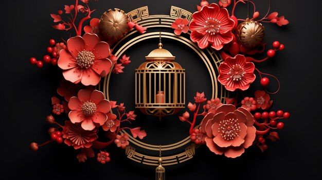 Photo chinese new year background