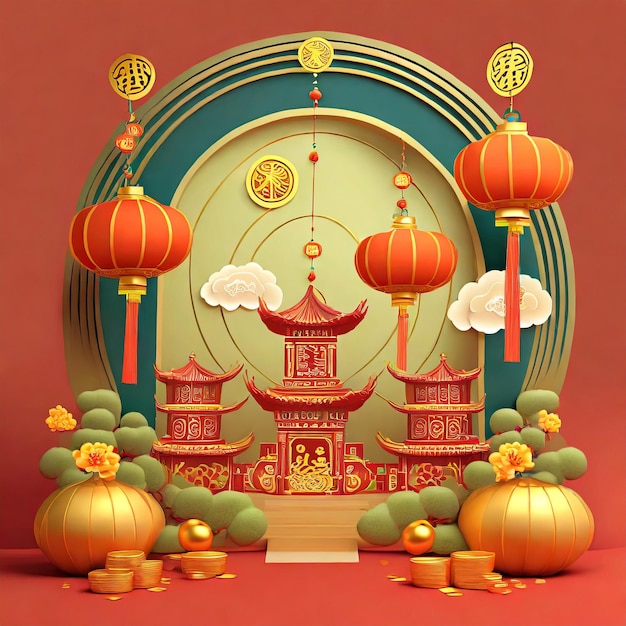 Chinese new year background