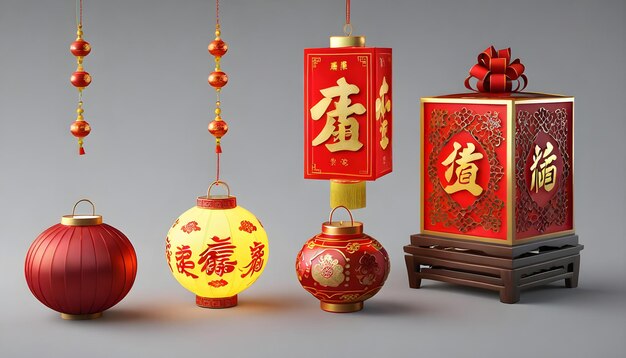 Photo chinese new year decorations