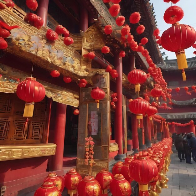 Chinese new year decorations