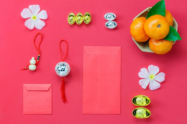 Chinese new year festival decorations.