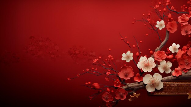 Chinese new year festival photography Background