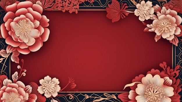 Chinese new year festival photography Background