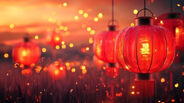 Photo chinese new year festival photography background