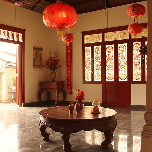 Chinese New Year House interior