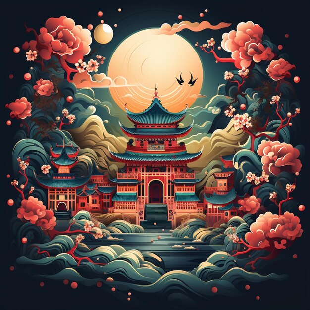 chinese new year illustration