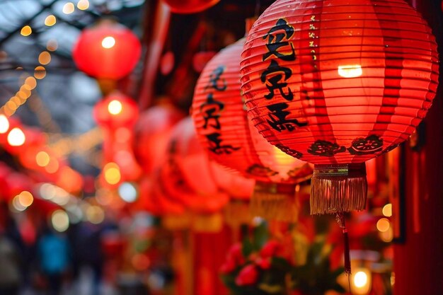 Chinese New Year lanterns