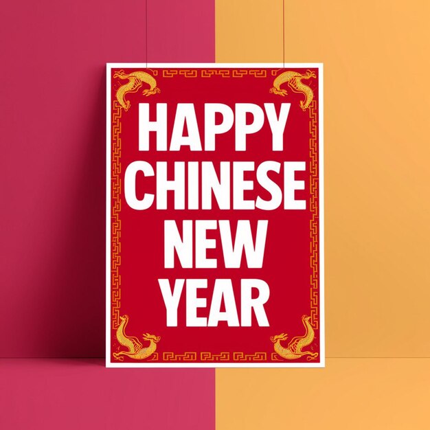 Chinese New Year Poster Design