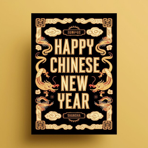 Chinese New Year Poster Design