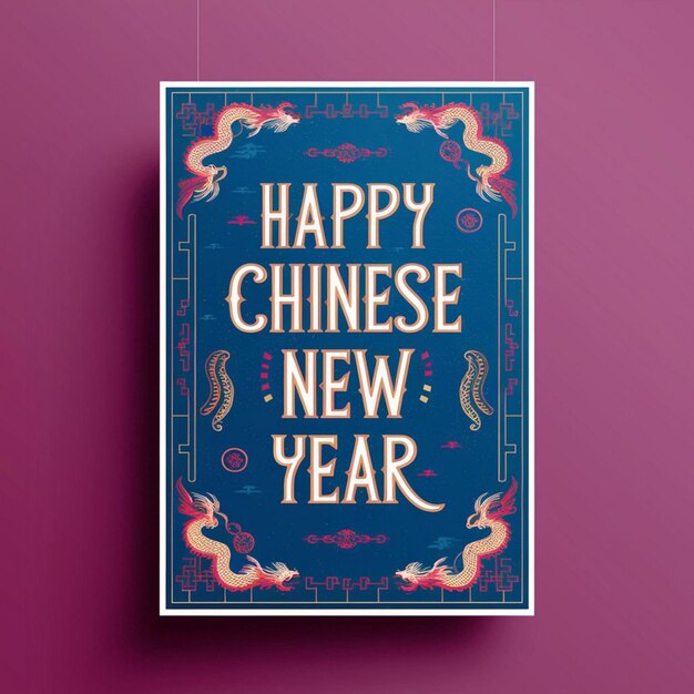 Chinese New Year Poster Design