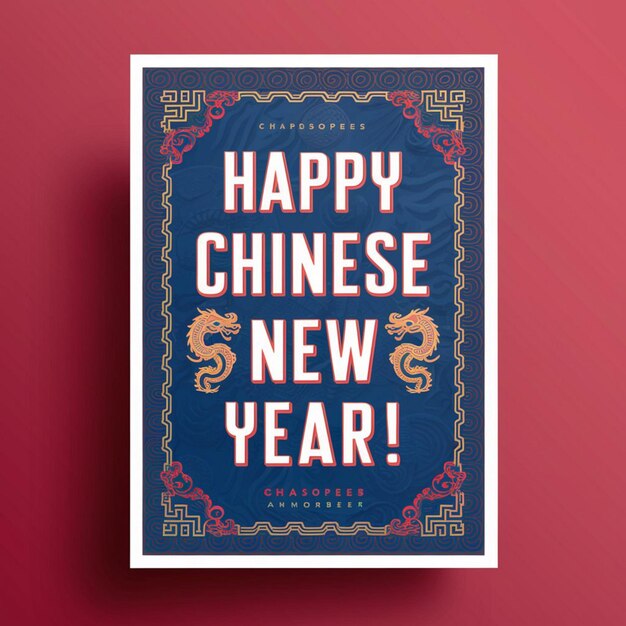 Chinese New Year Poster Design