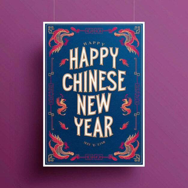 Chinese New Year Poster Design