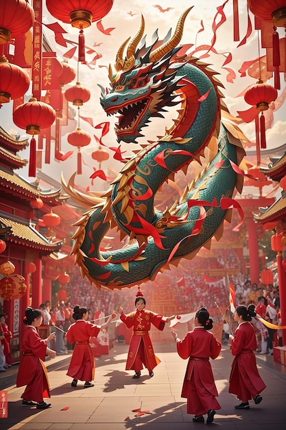 Chinese new year poster