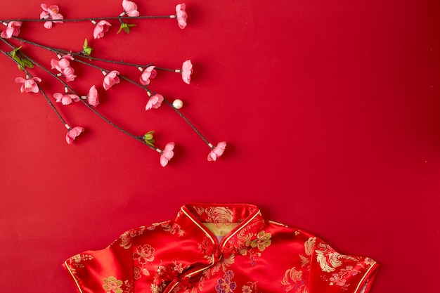 Chinese new year red background. 