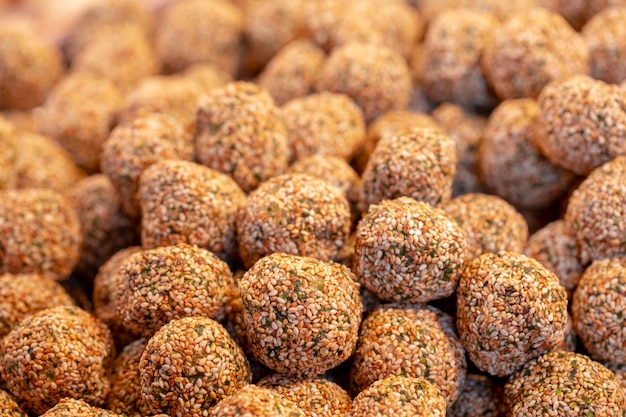 Chinese New YearÃÂÃÂ¢ÃÂÃÂÃÂÃÂs Festival, TaipeiÃÂÃÂ¢ÃÂÃÂÃÂÃÂs New YearÃÂÃÂ¢ÃÂÃÂÃÂÃÂs Goods Street, vendors sell sweets for the occasion, Taiwanese ric