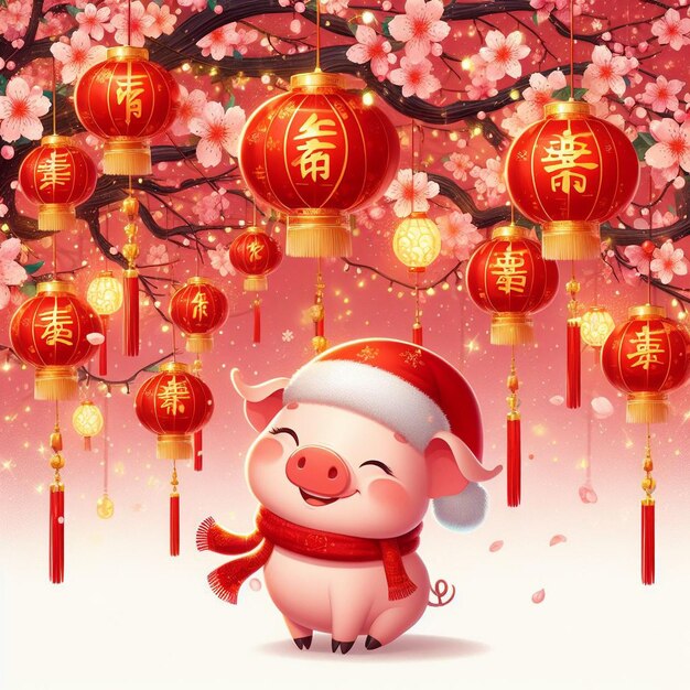 Chinese new year Spring returns to earth and everything prospers
