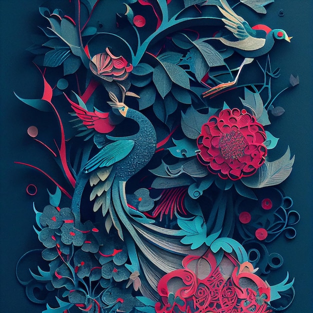 Chinese new years card element backgroound