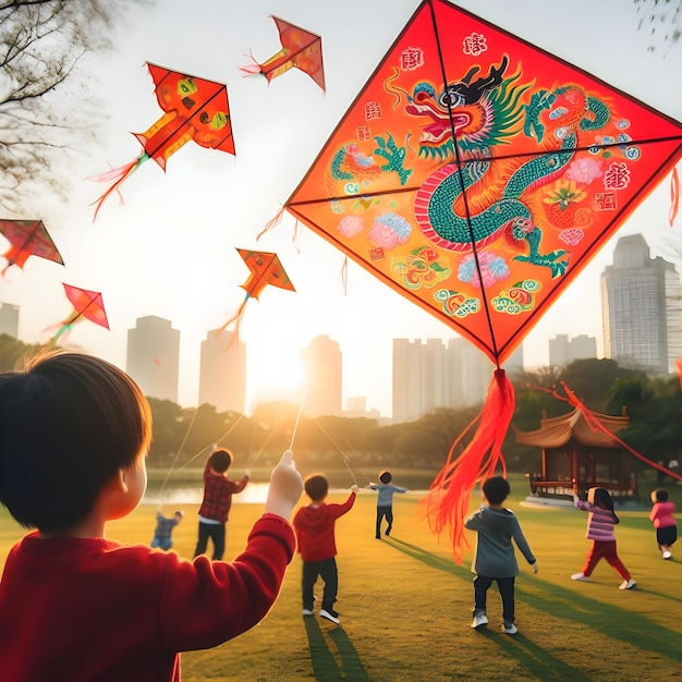 Chinese nieuwjaars achtergrond