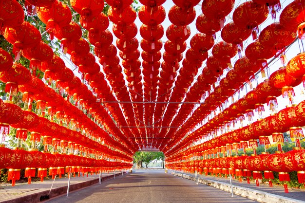 Chinese red lantern