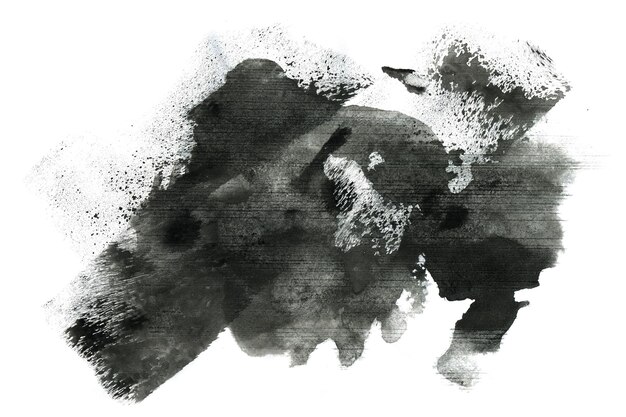 Chinese style abstract brushstroke ink background