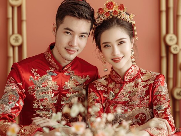 Photo chinese style wedding photos