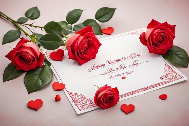 Chinese valentines day romantic red rose love letter background
