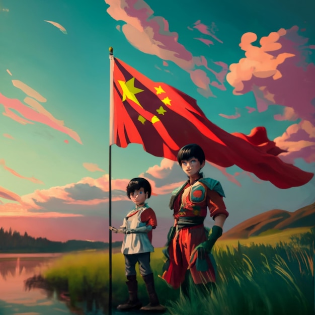 Chinese vlag