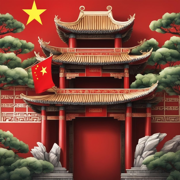 Chinese vlag